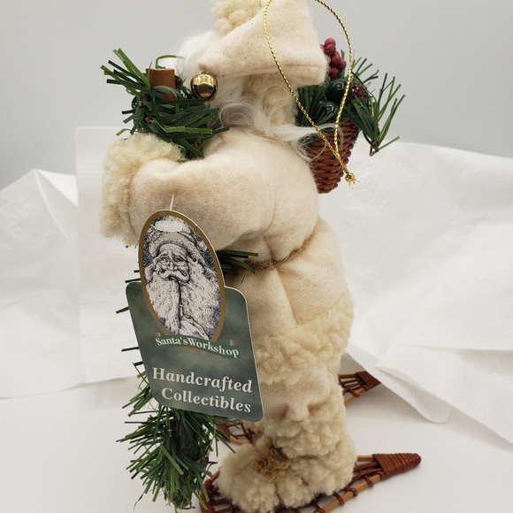 Santa's Workshop Handcrafted Collectibles Old World Christmas Ornament Figure 9" - Picture 6 of 6